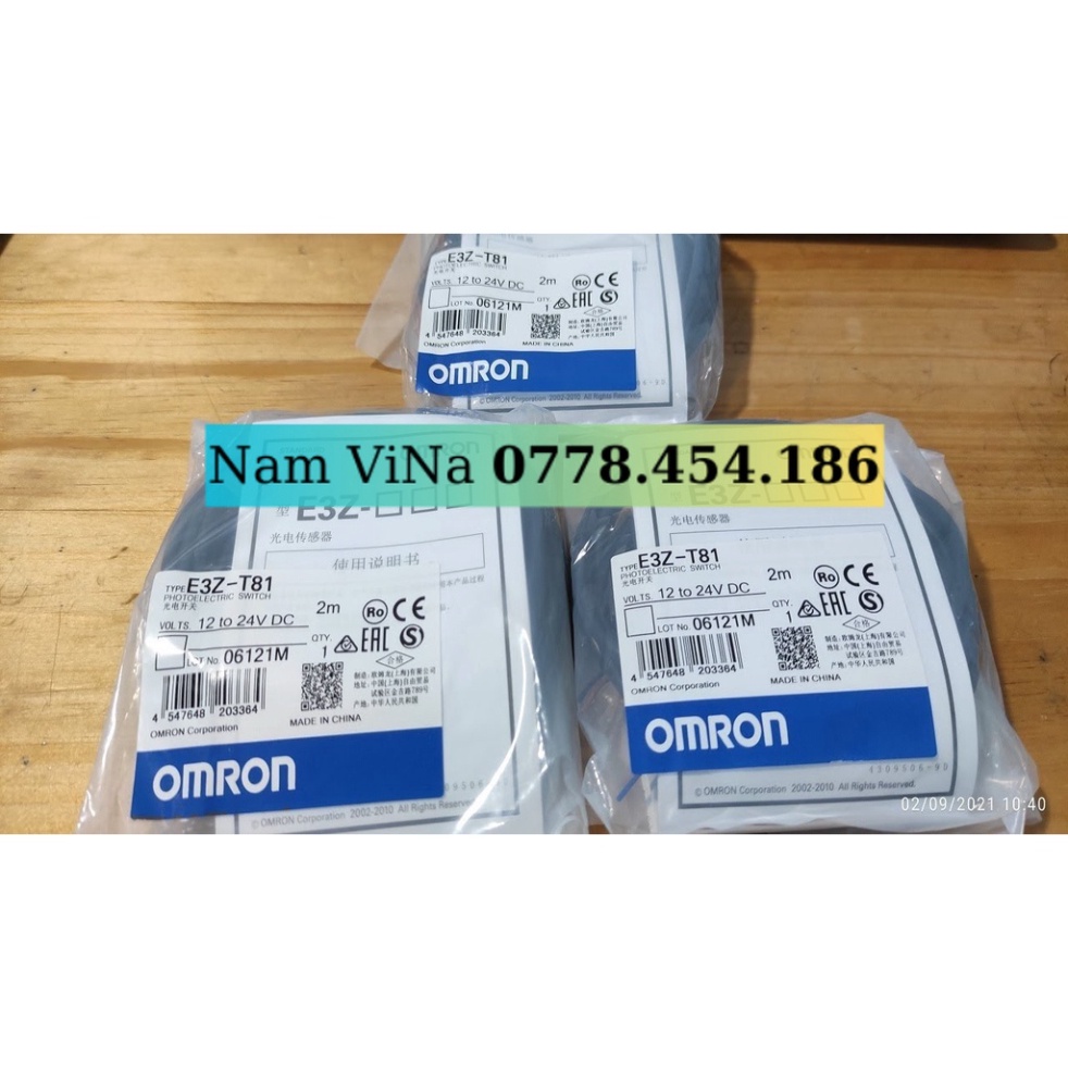 Cảm biến quang Omron E3Z-T81