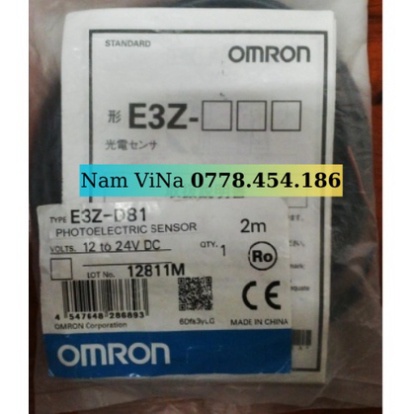 Cảm biến quang Omron E3Z-D81