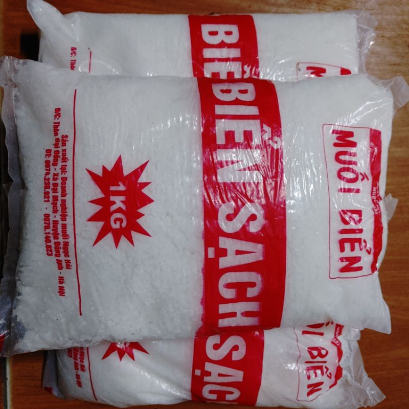 Muối biển sạch 1kg