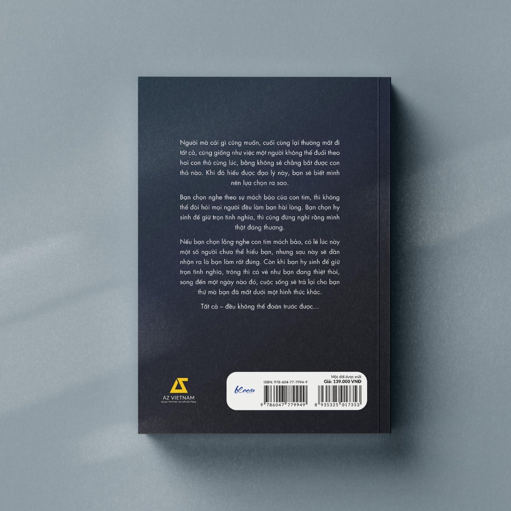 Sách - Một Đời Được Mất - Vãn Tình - AZVietNam