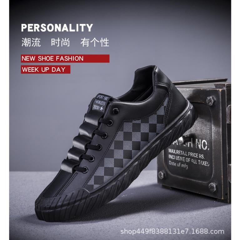 Giày Lười Da Phong Cách Hàn Quốc Thời Trang Sang Trọng Cho Nam