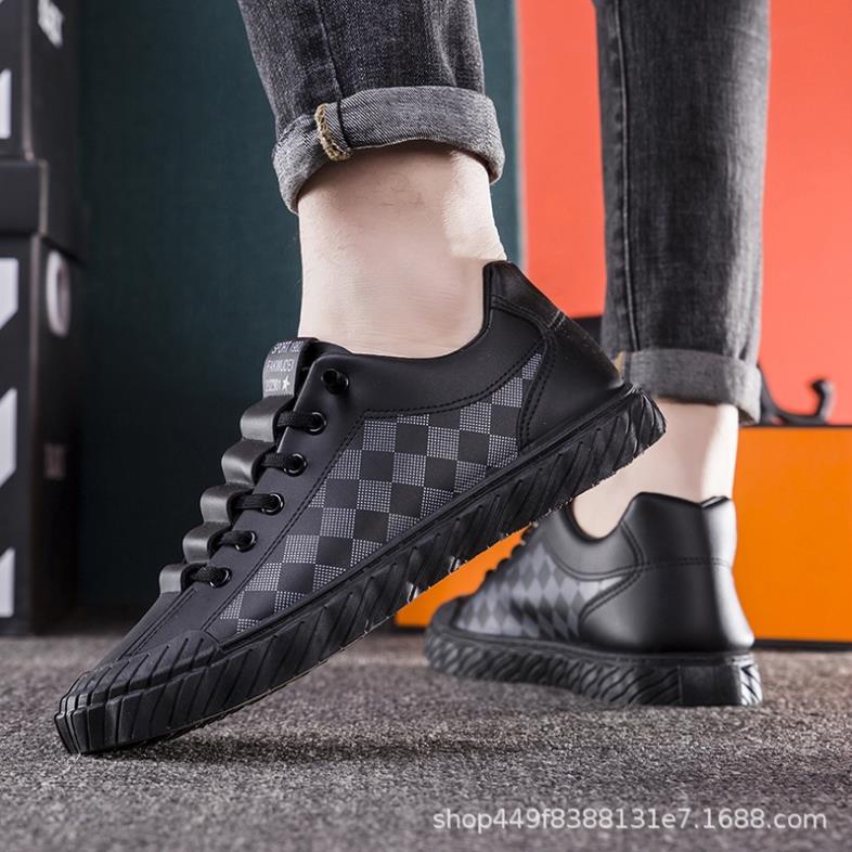 Giày Lười Da Phong Cách Hàn Quốc Thời Trang Sang Trọng Cho Nam