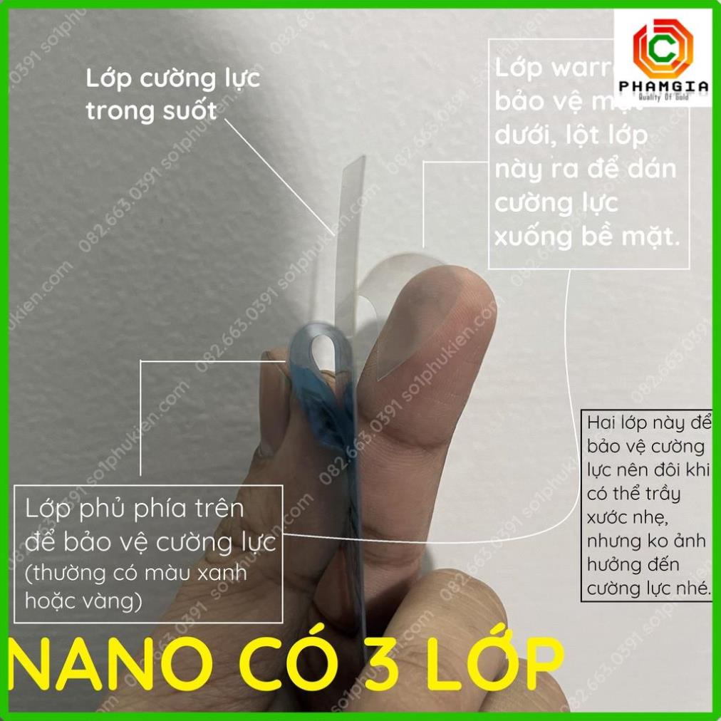 Dán cường lực Laptop Dell Inspiron 7420 / 7425/ 7430 2in1/ 7435 2in1 nano trong suốt