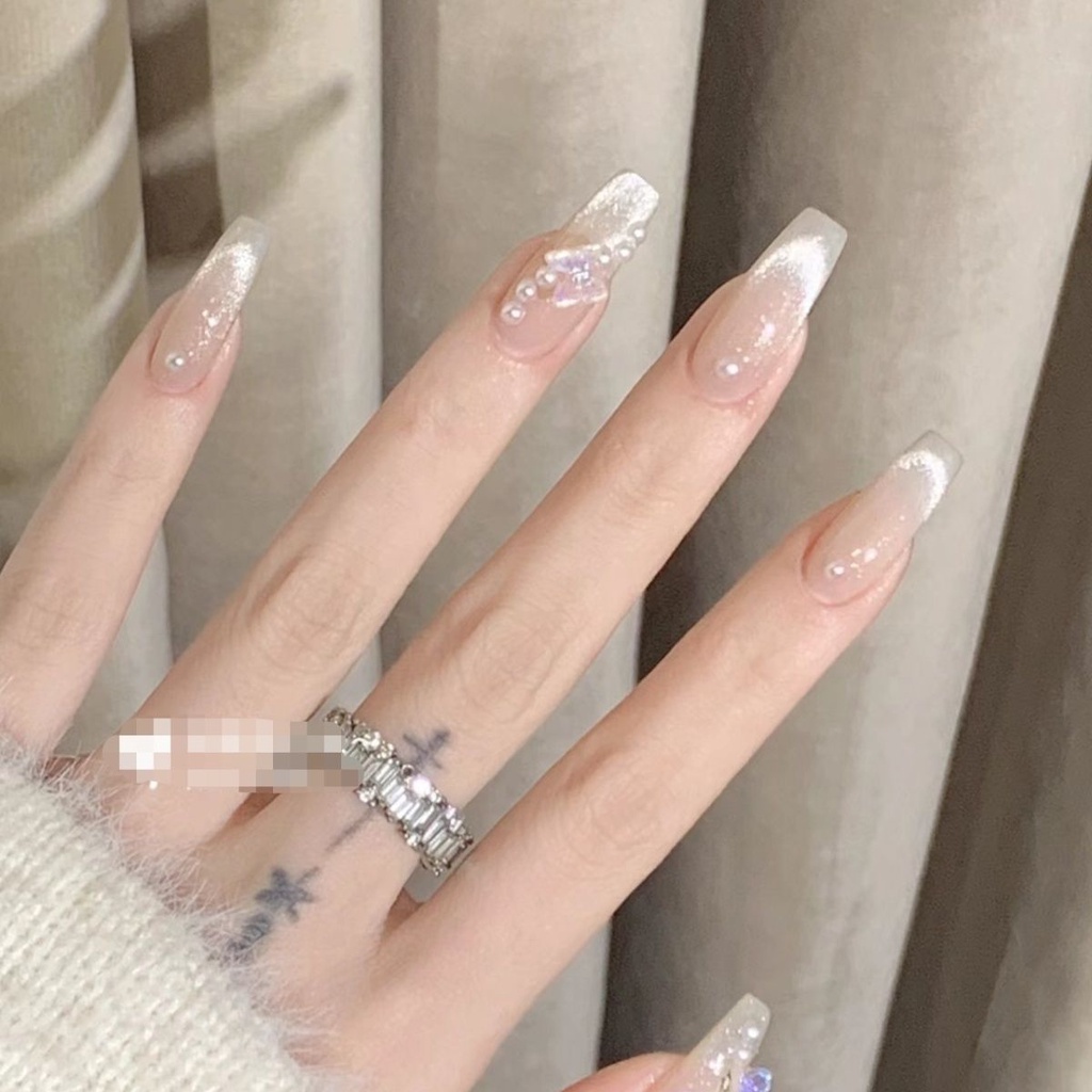 11.9 Miếng Dán Mắt Mèo / Bướm Pha Lê handmade Nguyên Chất handmade Giúp Làm Thủ Công Châu Á Bán Chạy Cô Gái Châu Á / Bướm aurora