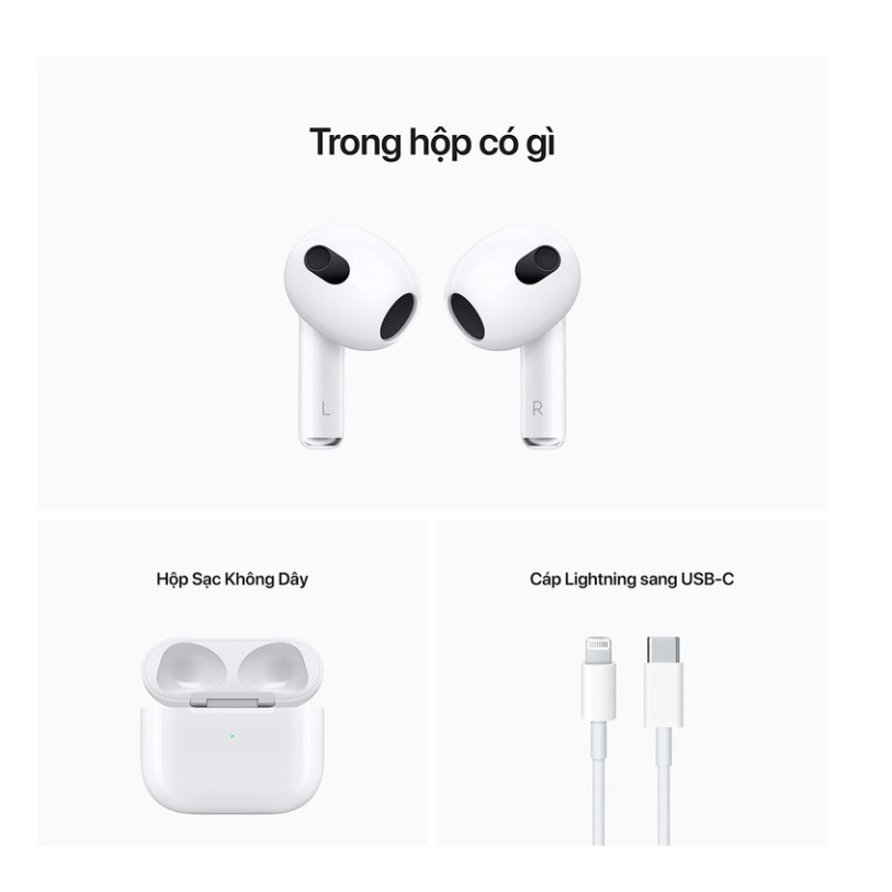 Tai nghe Bluetooth Apple AirPods 3 chính hãng VN/A HOT