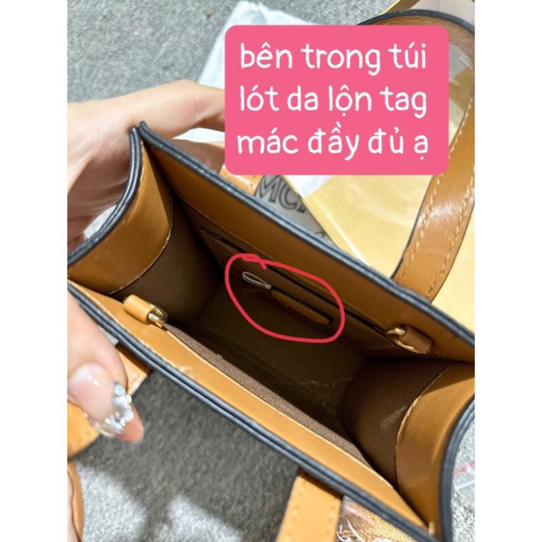 💥Fullbox 💥 Túi đựng Điện Thoại M.C.M size17 Kèm Dây Đeo Chéo Và Tag