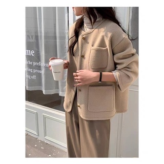 Áo khoác len trơn 3342