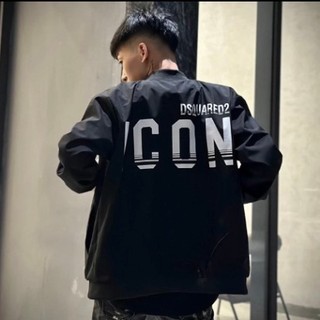  Áo Khoác Gió DSQ ICON Lưng Họa Tiết Chữ Gạch Sau Lưng Chất Liệu Gió Cao Cấp Thời Trang Nam Phù Hợp Cho Nam Và Nữ 