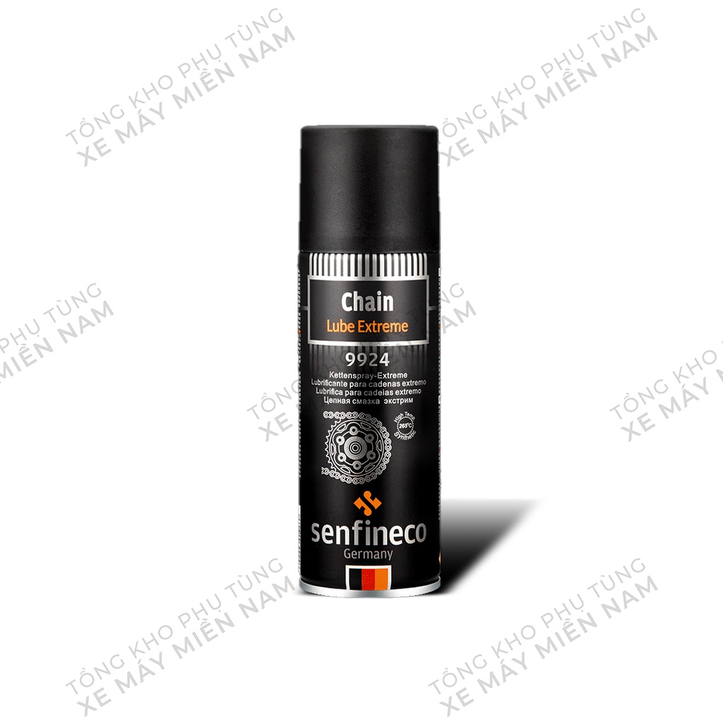Xịt dưỡng sên Senfineco 9924 Chain Lub Extreme Ceramic 200ml