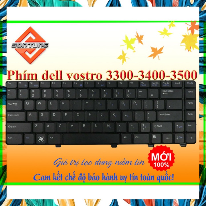 Bàn Phím Laptop Dell Vostro 3300 3400 3500 PHỤ KIỆN LAPTOP