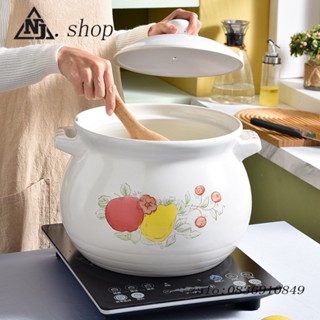 1Z5XNồi Hầm Đặc Biệt Cho Bếp Từ, Nồi Nấu Canh, Bếp Gốm Điện, Nồi Đất Đa Năng, Nồi Hầm Gốm Sứ, Nồi Hầm Gà, Nồi Canh Gia D