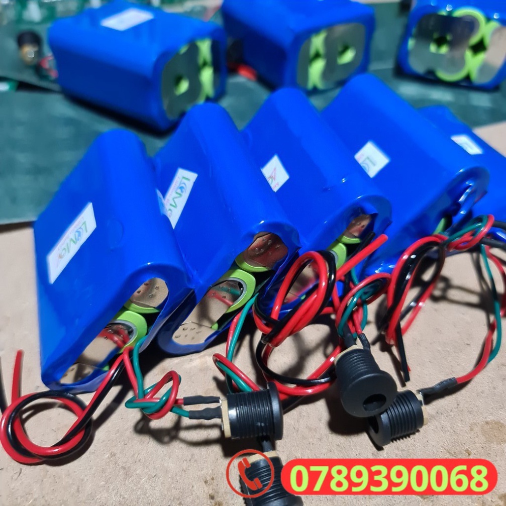 Khối pin Lithium 3S - 12,6v 2000mAH (2AH) Pin mới, dòng xả cao