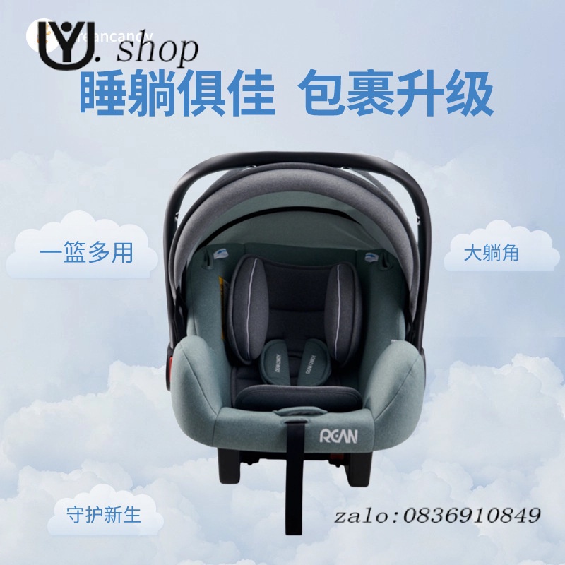 Rổ Trẻ Em Ghế Ô Tô Gia Đình0-15Giỏ Ngủ Trẻ Em Hàng Tháng, Nôi Ô Tô Xách Tay