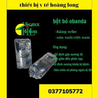 Bột bó thạch cao obanda orbe 7,5x4,6m ,10cmx4,6m,15cmx4,6m , 20cmx4,6m