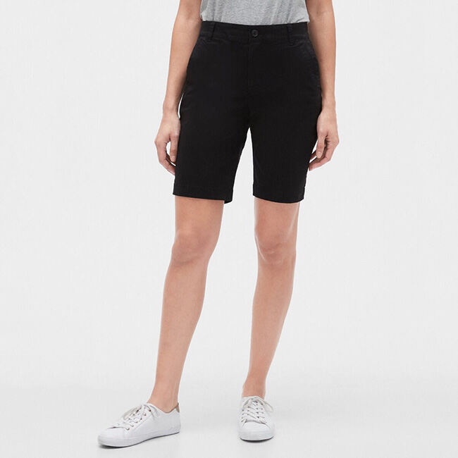 GAP - Quần Short Vải Nữ - 9 Inch Bermuda Short - V-9 IN BERMUDA SHORT HD 547021-02