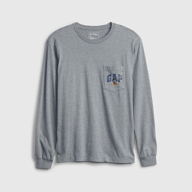 GAP - Áo Thun Tay Dài Nam - Logo - DIS LOGO LS T 777840-00
