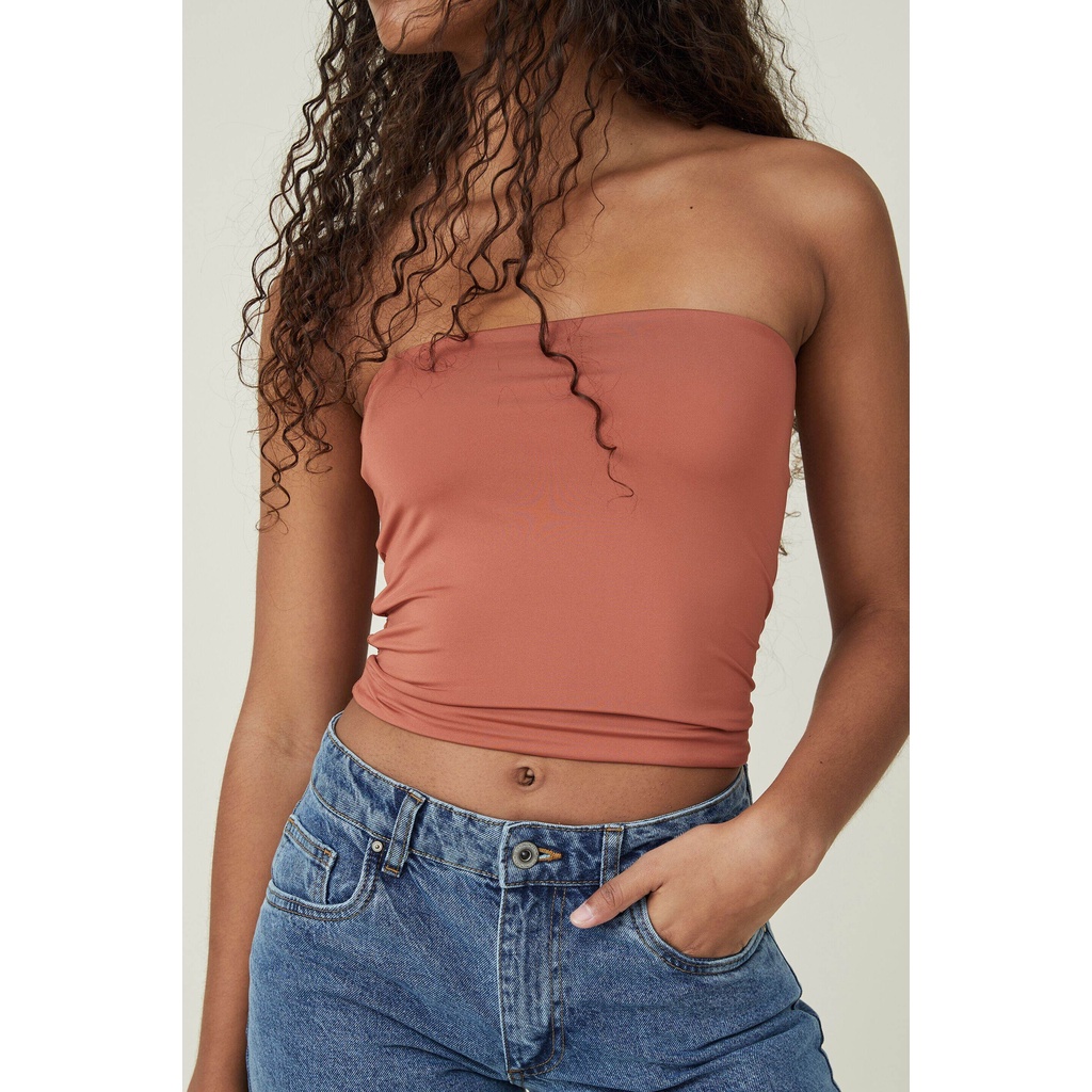 COTTON ON - Áo Ống Nữ - Sculpted Tube Top 2055488-04