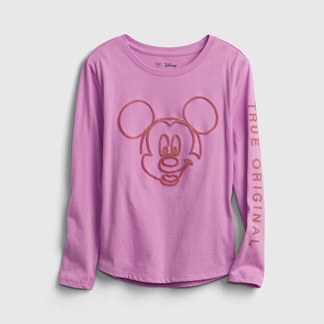 GAP - Áo Thun Tay Dài Bé Gái - Graphic - DIS LS INTERACTIVE GR T - SEP 731048-00