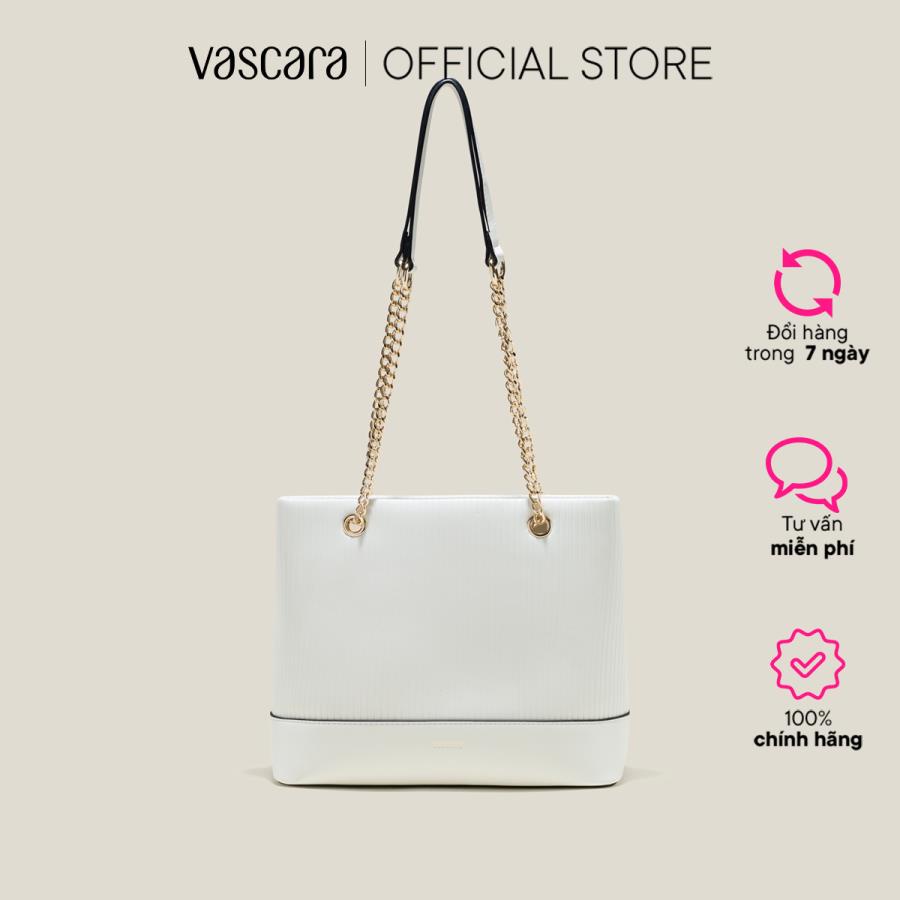Vascara Túi Hobo Nhấn Quai Xích - TOT 0126