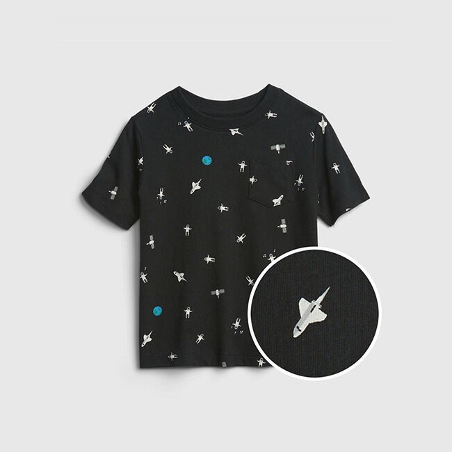 GAP - Áo Thun Tay Ngắn Em Bé Trai Toddler - Print - PTF SS PRINT 774546-00