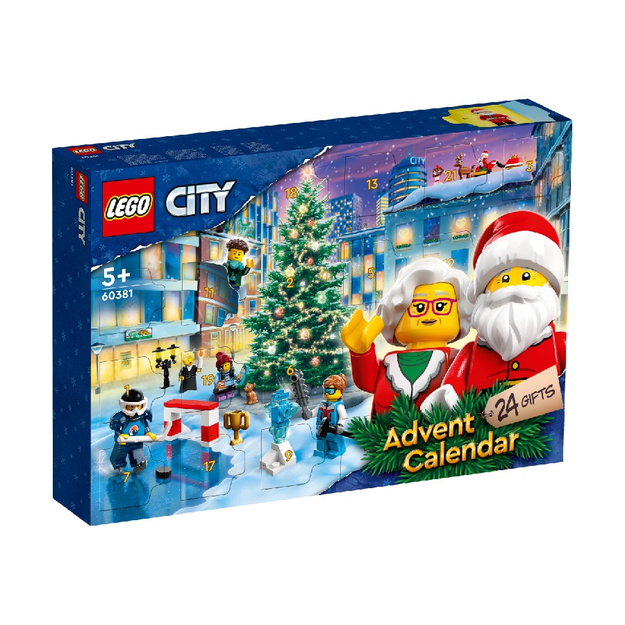Đồ Chơi Lắp Ráp Lịch Giáng Sinh LEGO CITY 60381