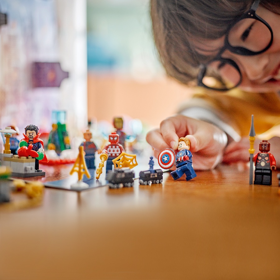 Đồ Chơi Lắp Ráp Lịch Giáng Sinh LEGO SUPERHEROES 76267