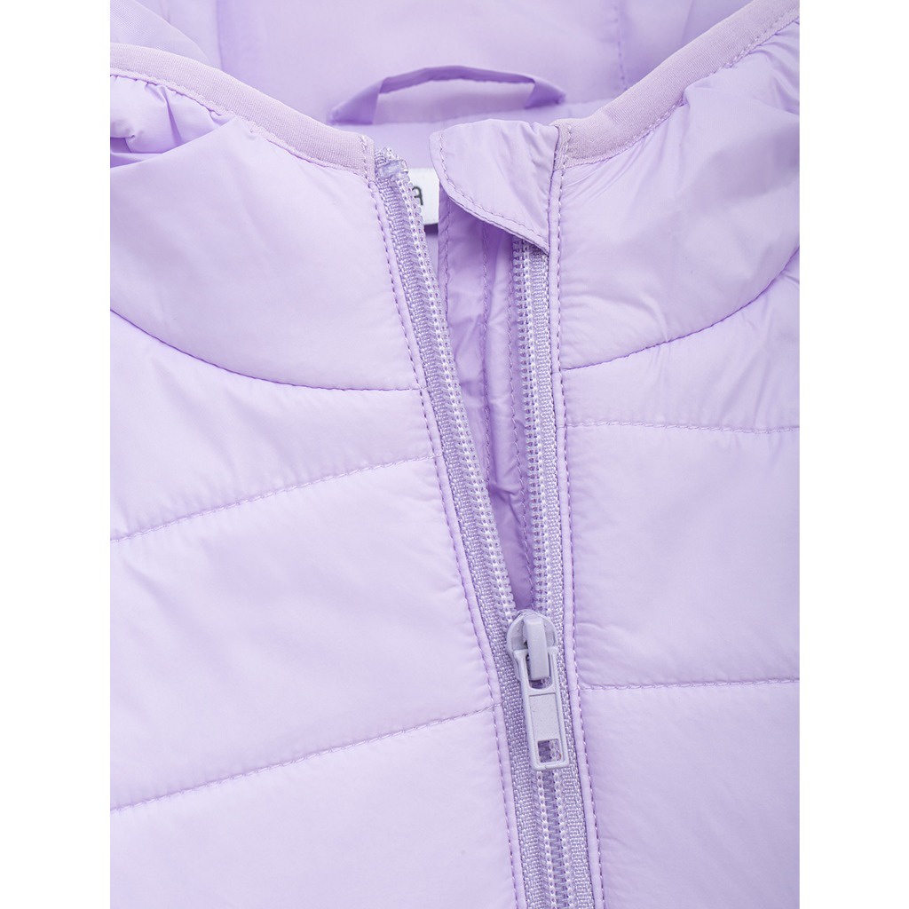 Áo khoác chần bông unisex trẻ em CANIFA có mũ hai lớp siêu nhẹ 3OT23W006