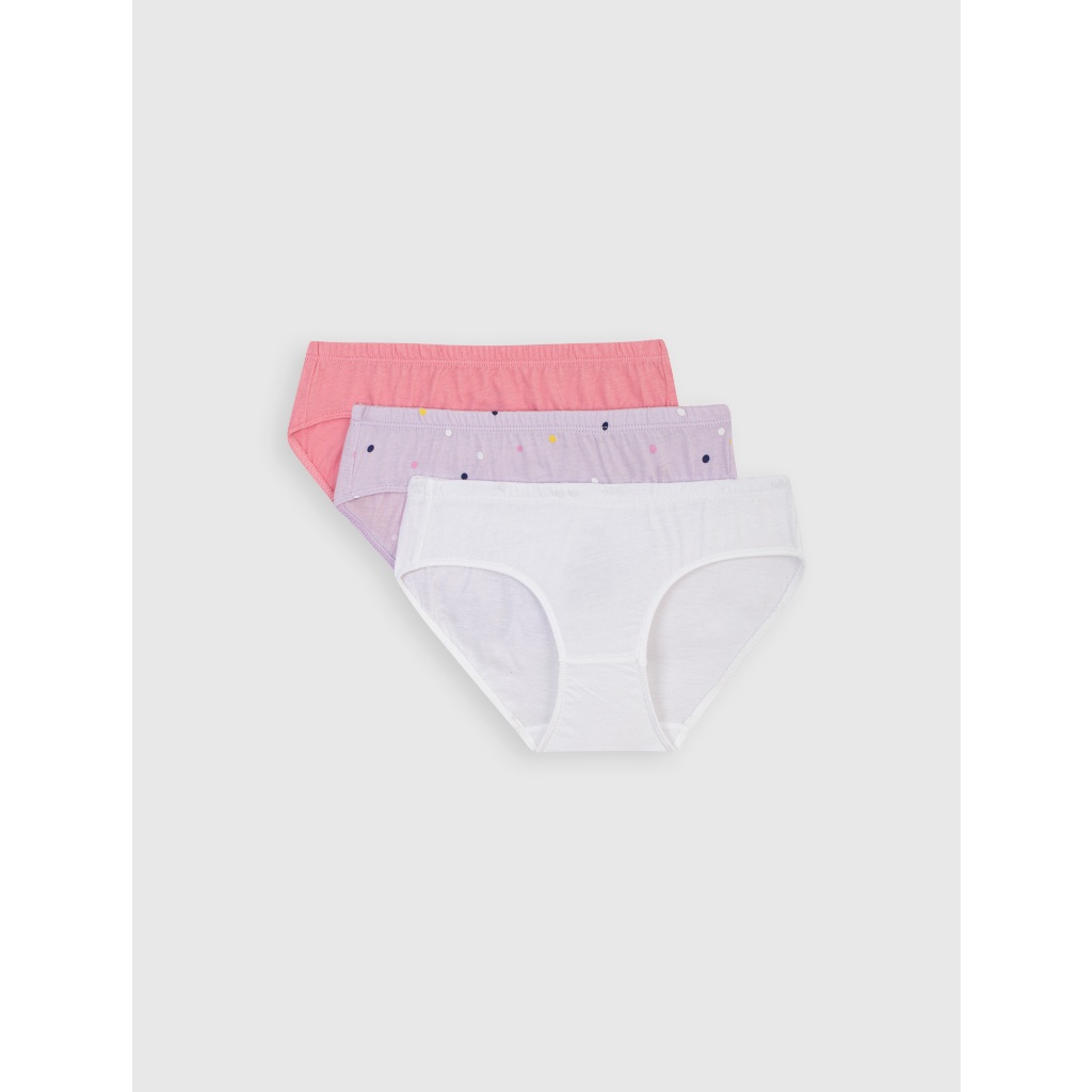 Combo 3 quần lót bé gái CANIFA 100%cotton 1US21A006