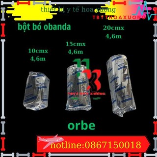Bột bó thạch cao obanda orbe 7,5x4,6m ,10cmx4,6m,15cmx4,6m , 20cmx4,6m