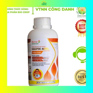 𝐌𝐀𝐏𝐈𝐗 𝟒𝟎𝐒𝐋 của Biocrop Sciences - Thuốc cứng cây giúp thân lúa cứng, dày lá, tiết kiệm phân bón