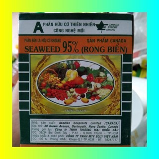 PHÂN BÓN LÁ HỮU CƠ RONG BIỂN SEAWEED (CANADA) 10G/GÓI