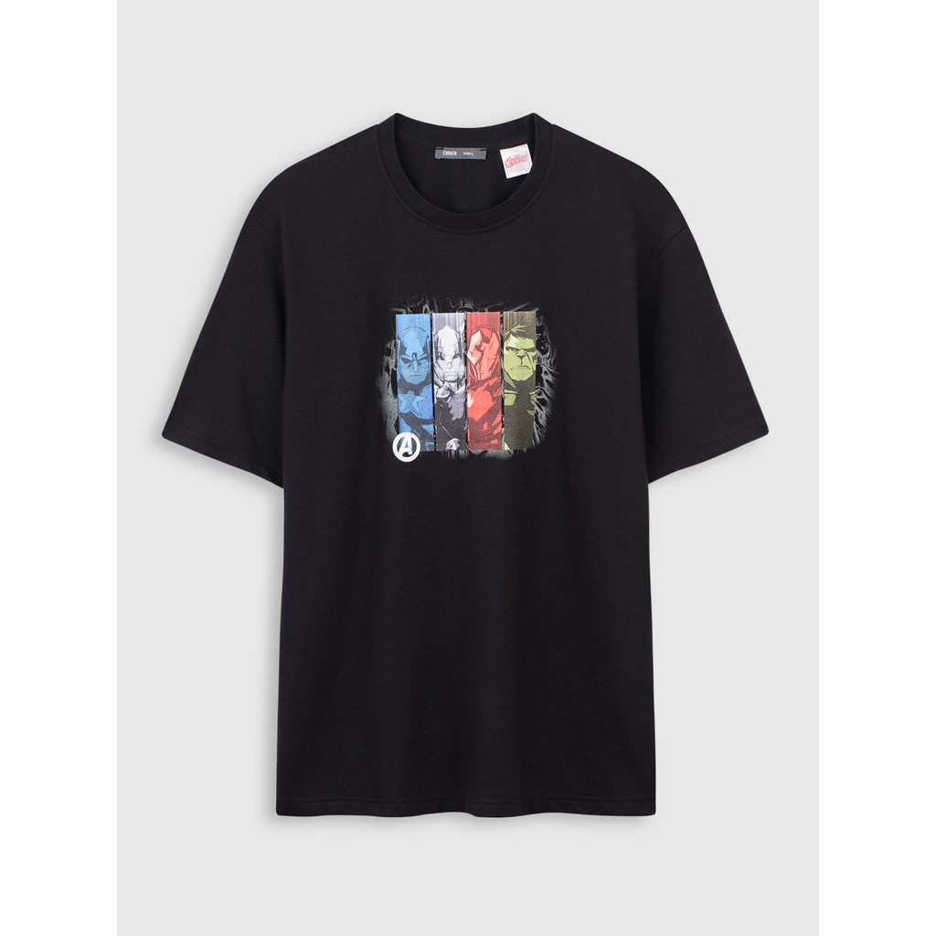 Áo phông nam CANIFA kiểu dáng thời trang in hình Marvel - 8TS21S019