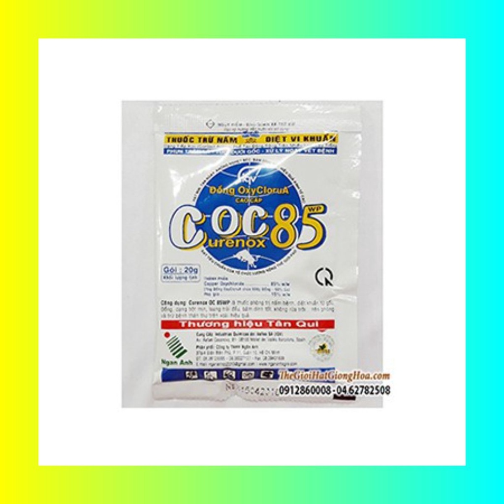 Thuốc phòng nấm bệnh cây Coc85(20gr)