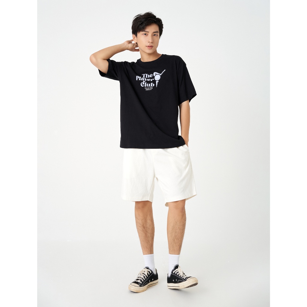 Áo phông nam CANIFA chất liệu 100% cotton co giãn, thấm hút mồ hôi, dáng rộng - 8TS23C001