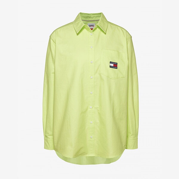 TOMMY HILFIGER - Áo Sơ Mi Nữ Tay Dài Tjw Badge Boyfriend Shirt DW0DW13804MSA