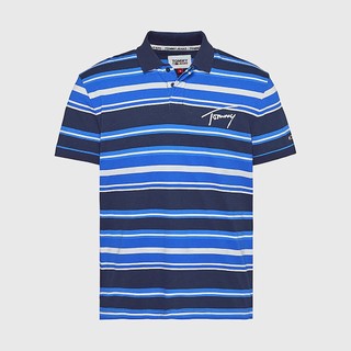 Tommy hilfiger - áo polo nam tay ngắn tjm signature stripe polo dm0dm14103c87