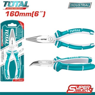 Kìm mũi nhọn mỏ dài 8''/200mm , mũi cong 6''/160mm total tht120806p tht1466p cbqs