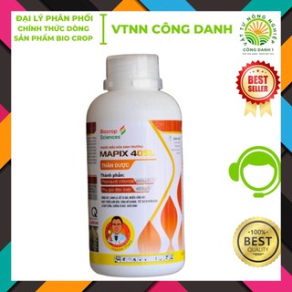 𝐌𝐀𝐏𝐈𝐗 𝟒𝟎𝐒𝐋 của Biocrop Sciences - Thuốc cứng cây giúp thân lúa cứng, dày lá, tiết kiệm phân bón