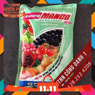 Thuốc trừ bệnh Mancozeb xanh 80WP