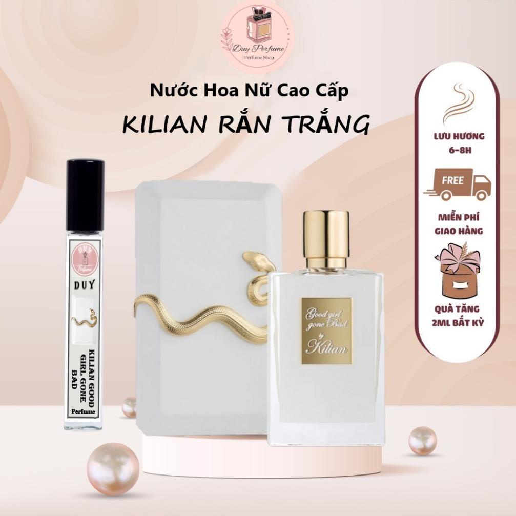 [𝐀𝐮𝐭𝐡] Nước Hoa Nữ Rắn Trắng Kilian Good Girl Gone Bad mùi hương quyền lực sang trọng - DUY Perfume