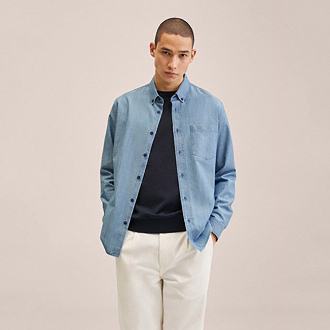 MANGO - Áo Sơ Mi Nam Akyaka