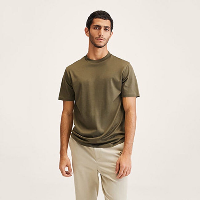 MANGO - Áo Thun Nam Bellow