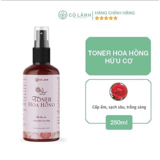 Toner hoa hồng hữu cơ 100ml