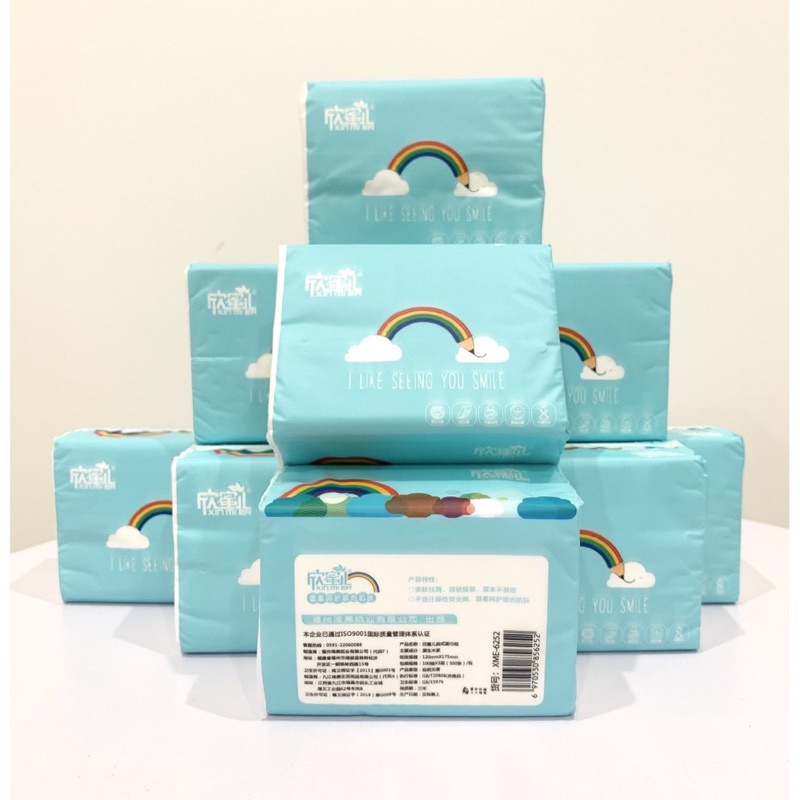 Giấy ăn cầu vồng