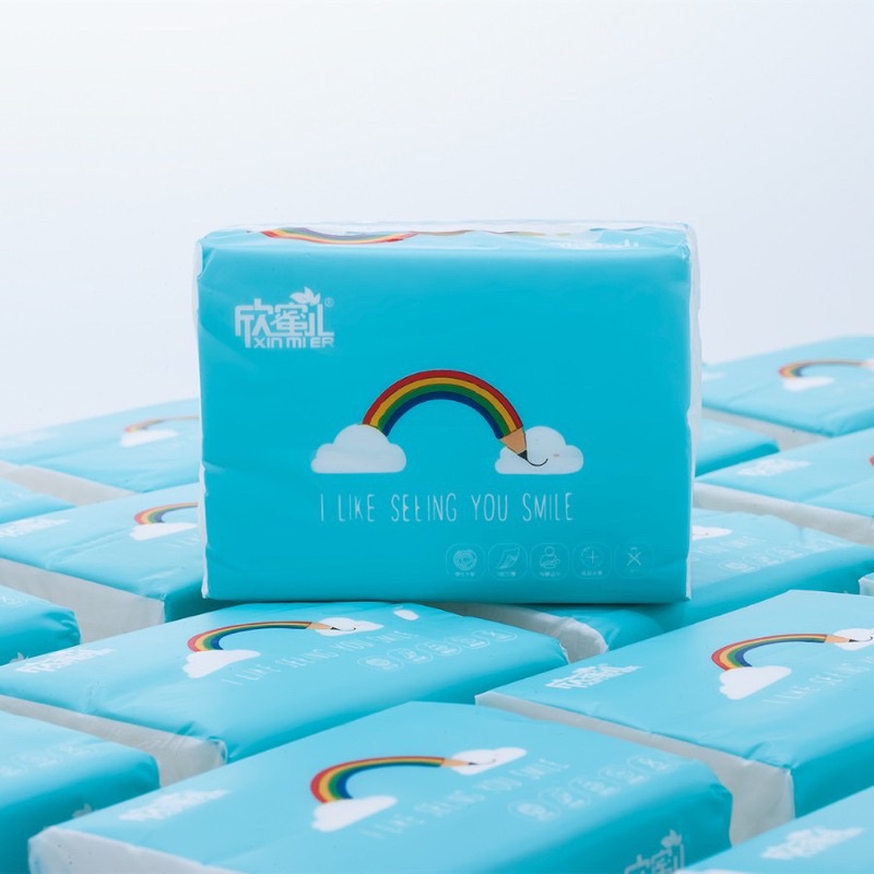 Giấy ăn cầu vồng