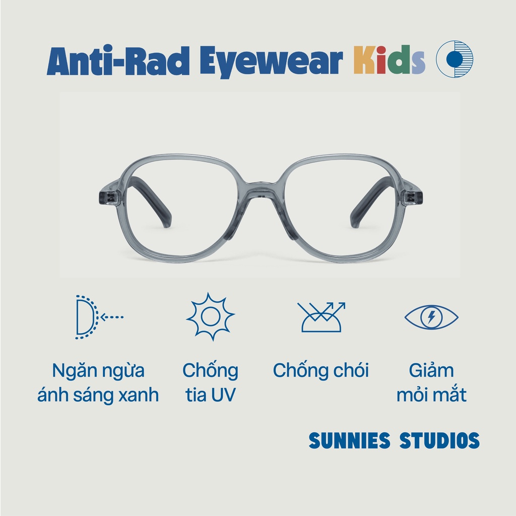 Kính Sunnies Studios Chống Ánh Sáng Xanh Cho Trẻ Em Quinn Marine