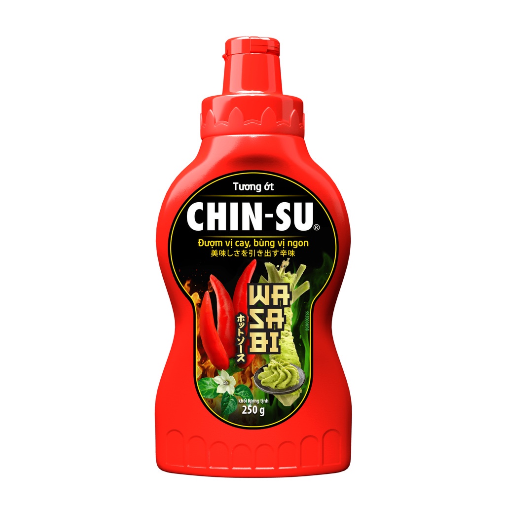 Tương Ớt CHIN-SU Wasabi Chai 250g
