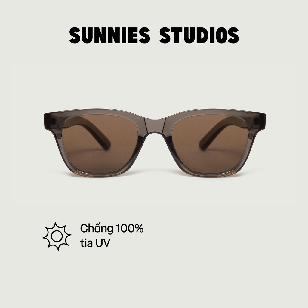Kính mát Sunnies Studios Gọng Vuông Theo in Twill