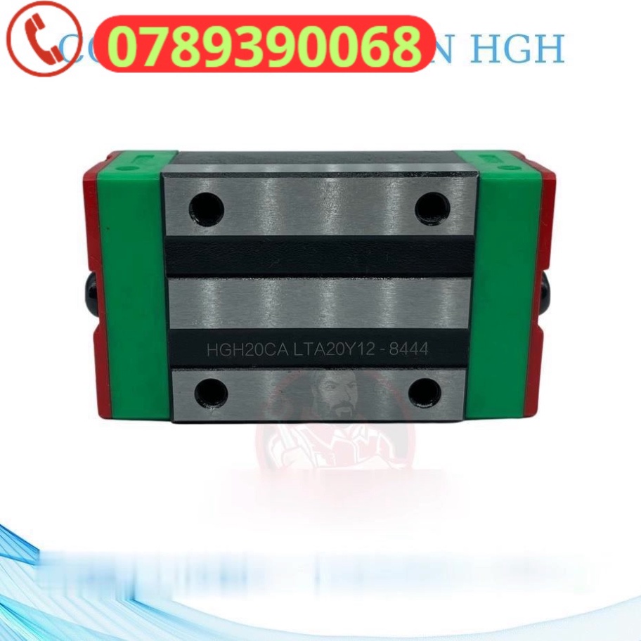 Con trượt hiwin vuông hgh15ca , hgh20ca, hgh25ca , hgh30ca , hgh35ca .xuất xứ nội địa Trung quốc chu