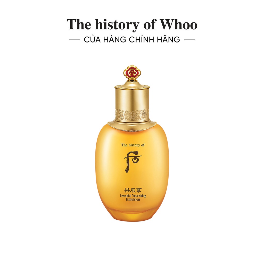 [Mã COSLUX09 giảm 120K đơn 1500K] Sữa dưỡng ẩm da The history of Whoo Gongjinhyang Essential Moisturizing Emulsion 110ml